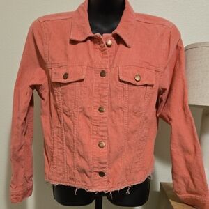 🎯Old Navy Pink Corduroy Jacket